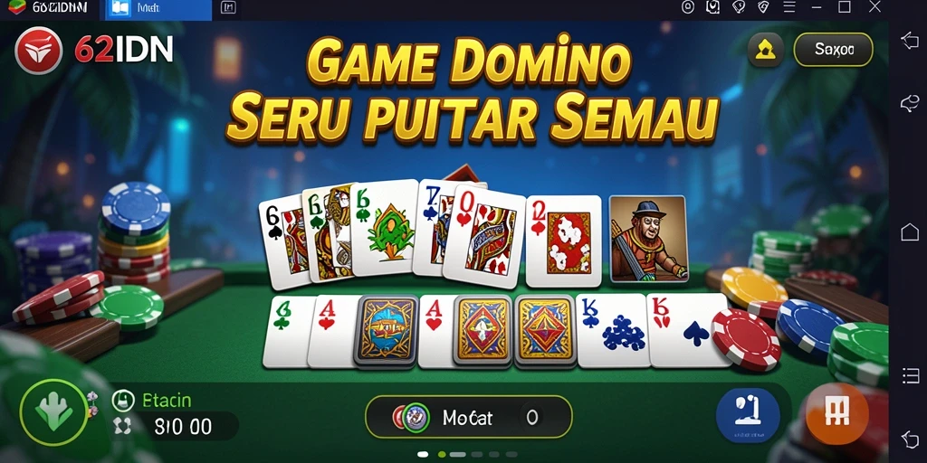 Gameplay seru dan menarik dalam permainan domino