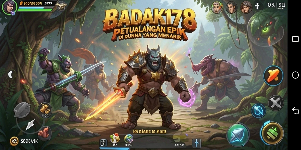 Tampilan mendebarkan dari gameplay <strong>BADAK178</strong> yang mengajak pemain berpetualang.