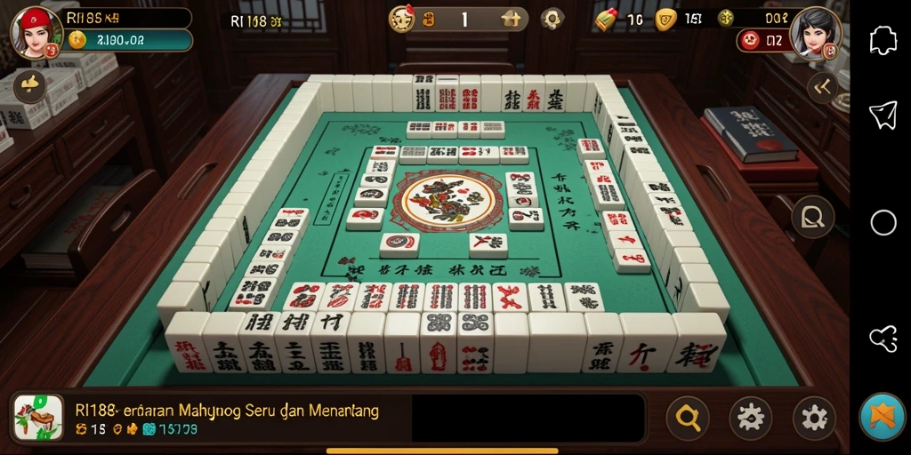 Tampilan gameplay seru dan mendebarkan dalam RI188.